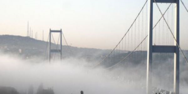 İstanbul'da yoğun sis
