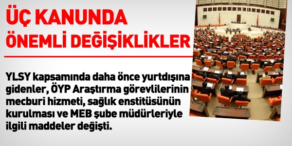 ÖYP, YLSY ve MEB şube müdürlüğü atamasında değişiklik