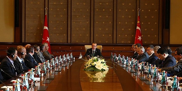 Cumhurbaşkanı Erdoğan Ezidileri kabul etti