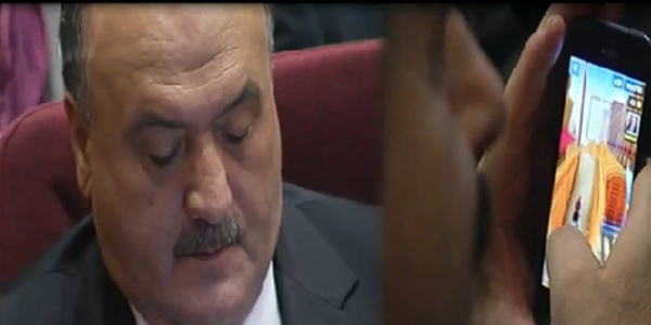 TCDD Genel Müdürü Karaman törende tren oyunu oynadı/ Video