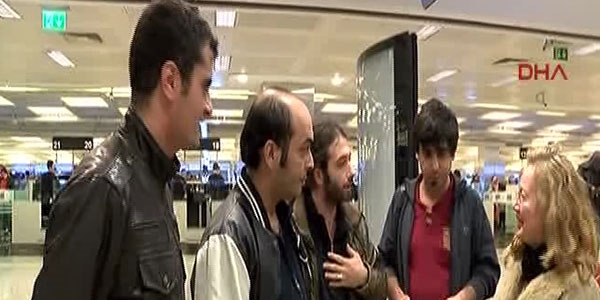 Libya'da serbest bırakılan 9 Türk İstanbul'da
