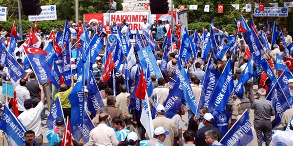 Kamu Sen ek zam için miting yapacak
