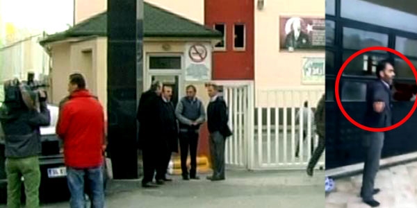 Okulda b��akl� veli deh�eti!..