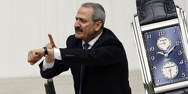 Çağlayan'ın saatine Gümrük Bakanlığı 250 bin lira ceza kesti