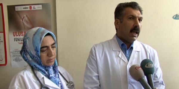 Karı koca doktoru darp ettiler