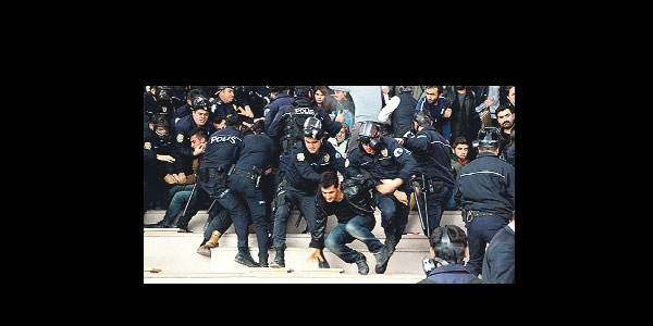 Aktif eylemciye 'profesyonel' damgası