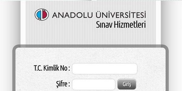 AÖF sınav giriş yerleri belli oldu