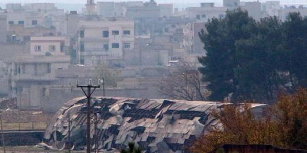 S�n�rdaki sald�r� TMO depolar�n� bu hale getirdi