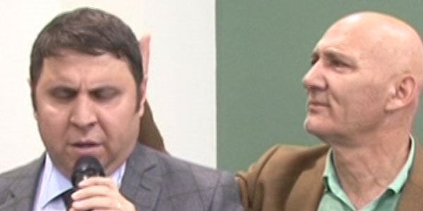 CHP'li ba�kandan g�rme engelliye �irkin hareket/ Video