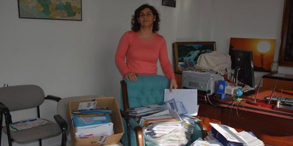 Kadın muhtarın posta isyanı