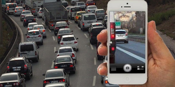 Cep telefonu olan herkes trafik casusluu yapabilecek