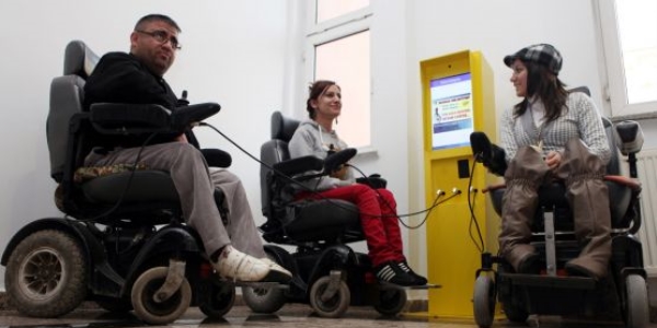 Engelli ara�lar� metro istasyonlar�nda �arj edilebilecek