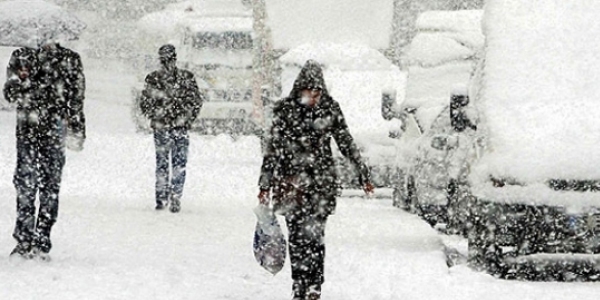 Doğu'da kar yağışı ve soğuk hava