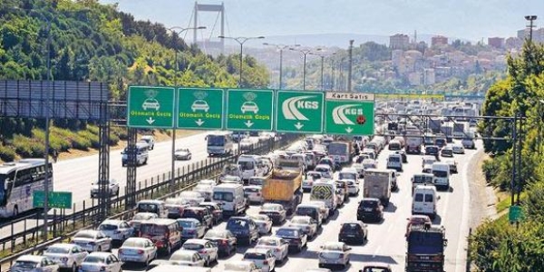 Köprü ve otoyol gelirleri 800 milyon liraya yaklaştı