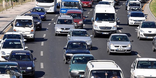 Her 5 araçtan 1'i İstanbul'da
