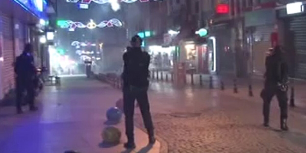 Kadıköy savaş alanına döndü