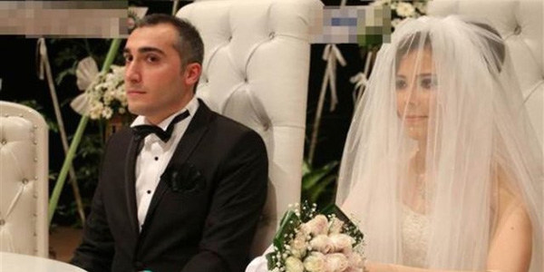 Türk mühendisler Denizli'de evlendi