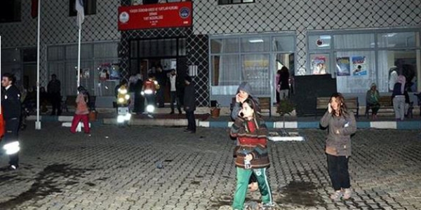 Şırnak'ta kız yurdunda yangın