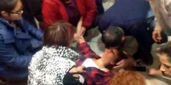 Liseli kızın dans gösterisi hastanede bitti