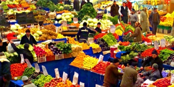 Meyve ve sebze fiyatlar kardan etkilenmedi