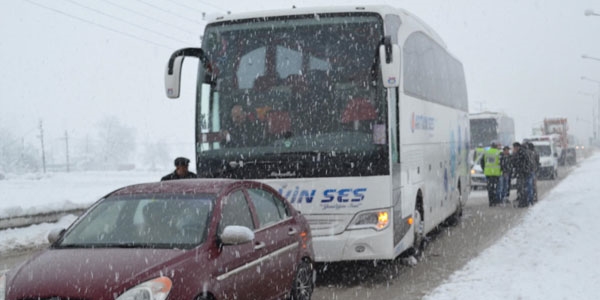 Bursa - Ankara yolu yine kapandı!