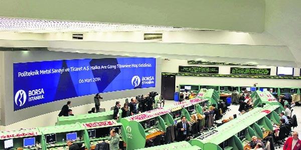 64 hisse mercek altında