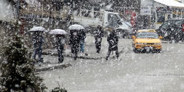 Trkiye kar yann etkisi altnda-Harital