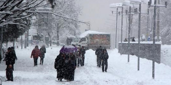 İşte İstanbul'da ölçülen kar kalınlıkları...