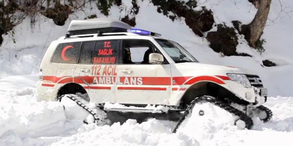 Paletli ambulanslar can kurtarıyor