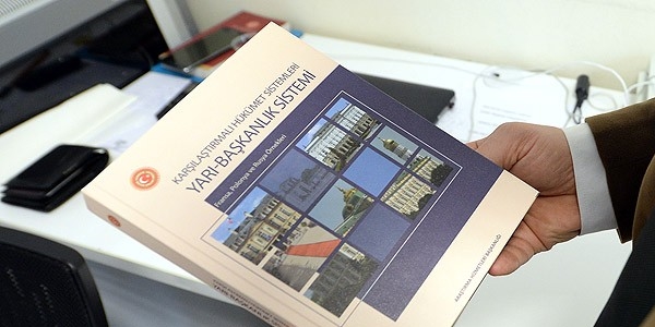 'Yarı Başkanlık Sistemi' araştırması kitaplaştırıldı