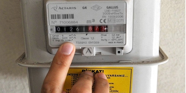 Doğalgaz tüketimi arttı