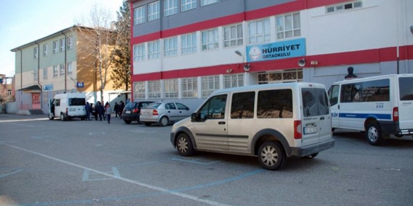 Okul kantininde hırsızlık