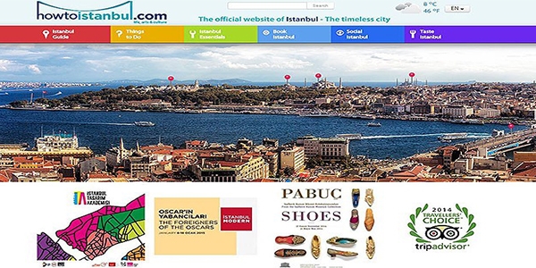 �stanbul'un ilk resmi tan�t�m sitesi hizmete girdi