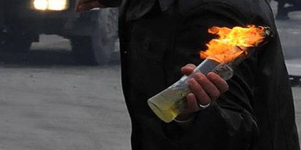 Uzman çavuşun otomobili molotofla yakıldı