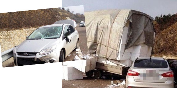 MHP sinop il başkanı kaza geçirdi: 5 yaralı