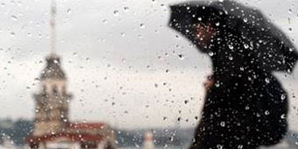 İstanbul'da yağış uyarısı