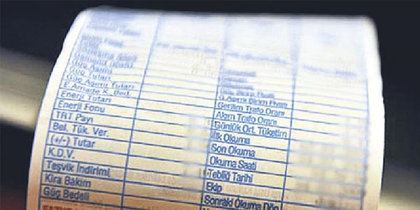 Elektrik faturasına 'memur maaşı' ayarı