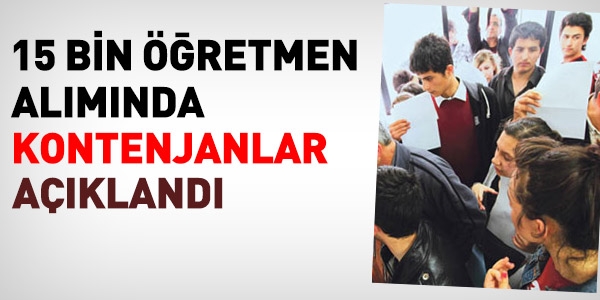 15 bin öğretmen atama duyurusu yayımlandı