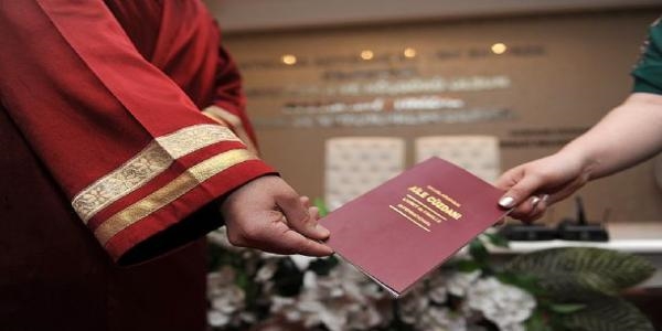 Evlendirme Yönetmeliğinde değişiklik
