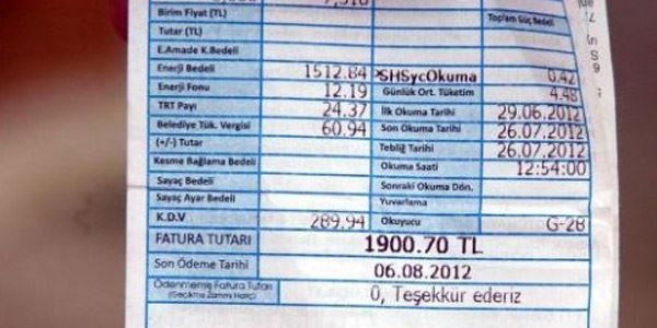 Elektrik borcuna faizsiz taksit!