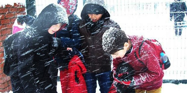 Ankara ve stanbul'da okullara kar tatili