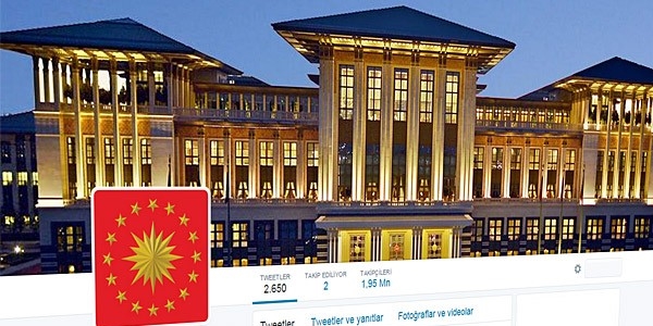 Cumhurbaşkanlığının sosyal medyadaki adresleri değişti