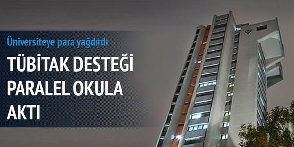 TÜBİTAK desteği Paralel okula aktı