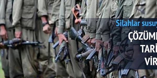 Çözümde tarihi viraj silahlar susuyor