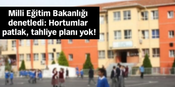 Okullarda acil durumlara karşı önlem yok