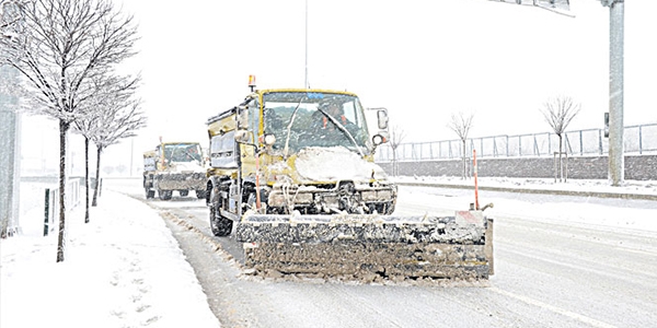 Başkent'te kar seferberliği