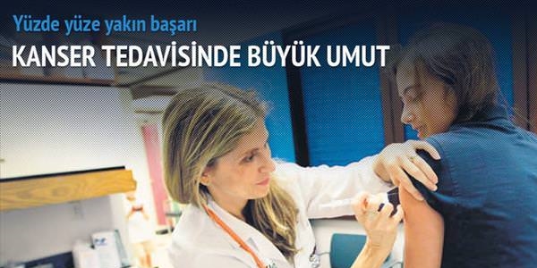 Rahim ağzı kanserinde büyük umut
