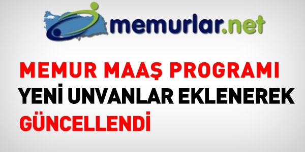 memurlar.net maaş programı güncellendi