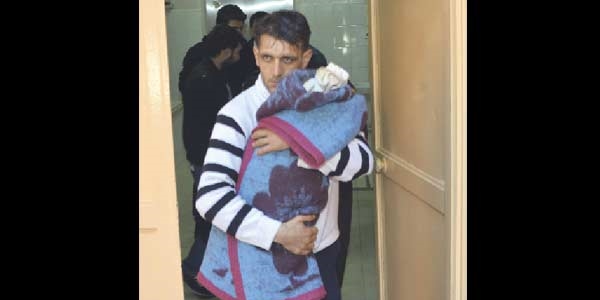 Salim bebek acil yolunda öldü
