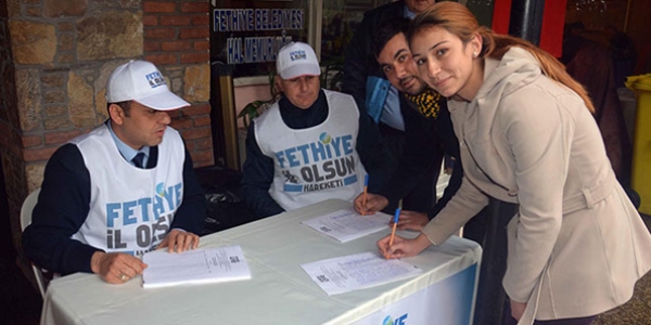 Fethiye'de 'il olmak' için imza kampanyası